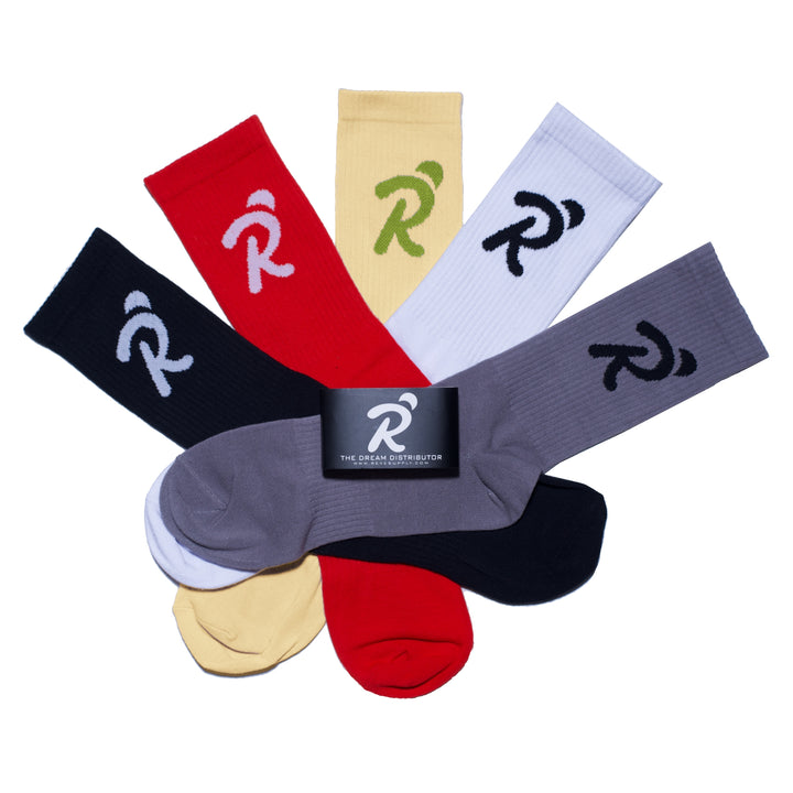 R CREW SOCKS